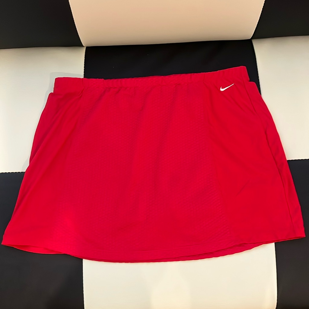 Nike Bright Red Sports Skirt